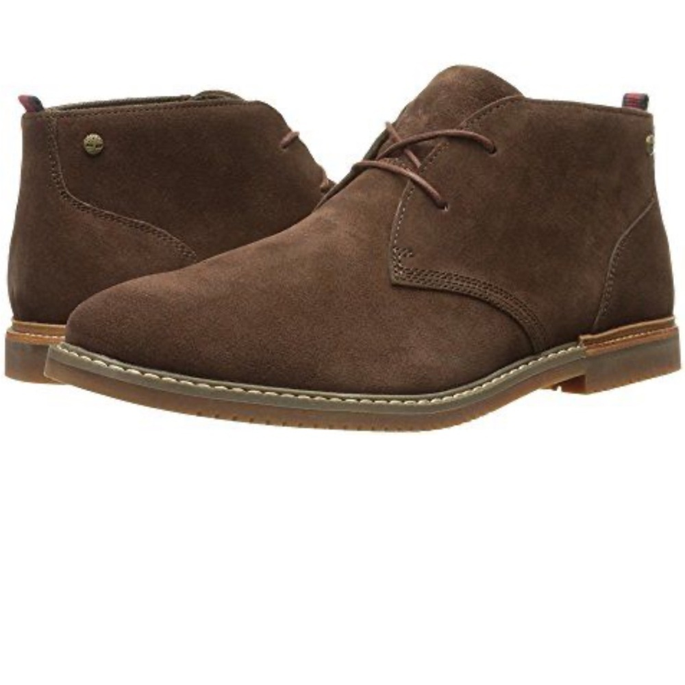 Timberland Dark Brown Suede Chukka Boots